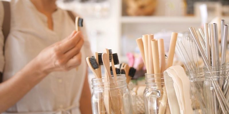 Productos de materiales de menor impacto ambiental.