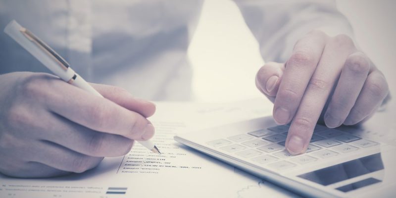 Cálculos de la contabilidad.