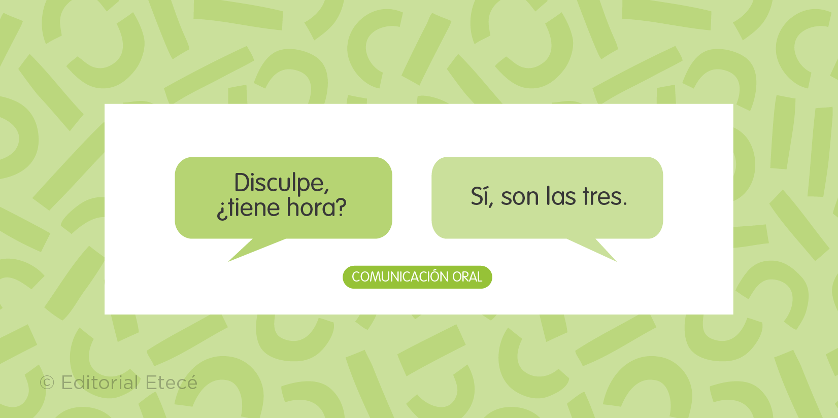 Diagrama que ejemplifica la comunicación oral.